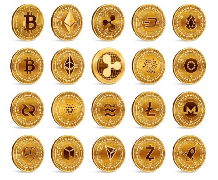 Types of crypto currencies on the market